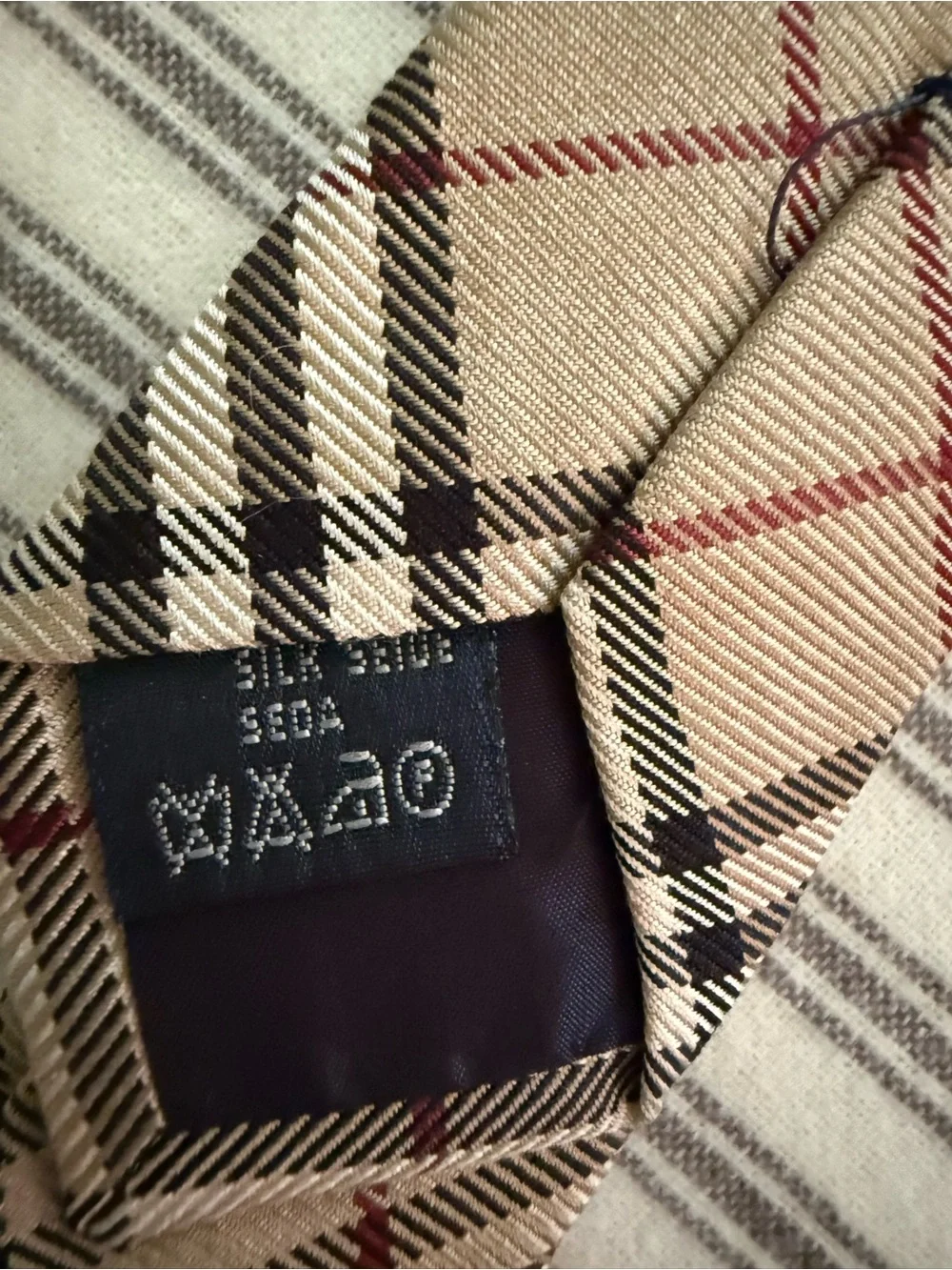 Burberry elegant tie
